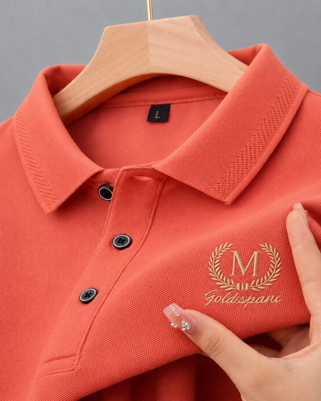 Super Premium Quality PK Cotton Polo Shirt For Men's [M-Misty]